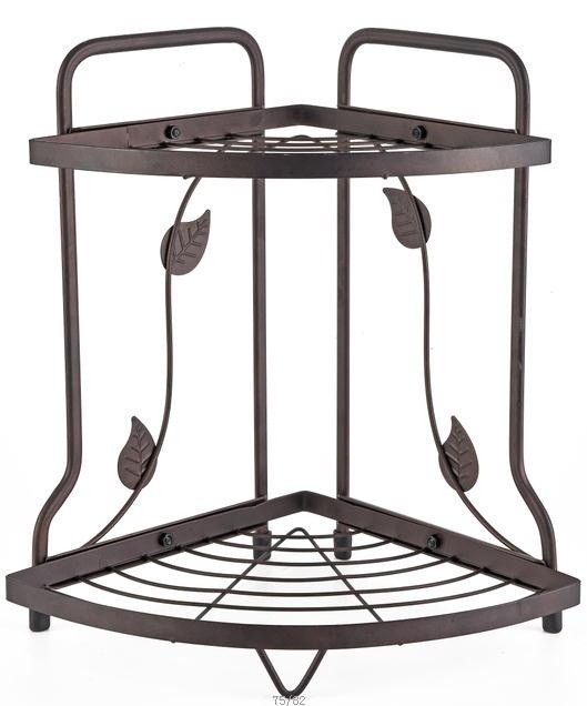 The second layer corner rack is silver detail image 1
