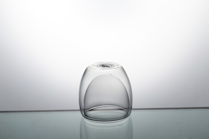 High borosilicate heat-resistant double-layer glass tea cups, heat-insulating transparent cups, Gongfu tea sets, small-capacity double-layer cups, glass cups detail image 3