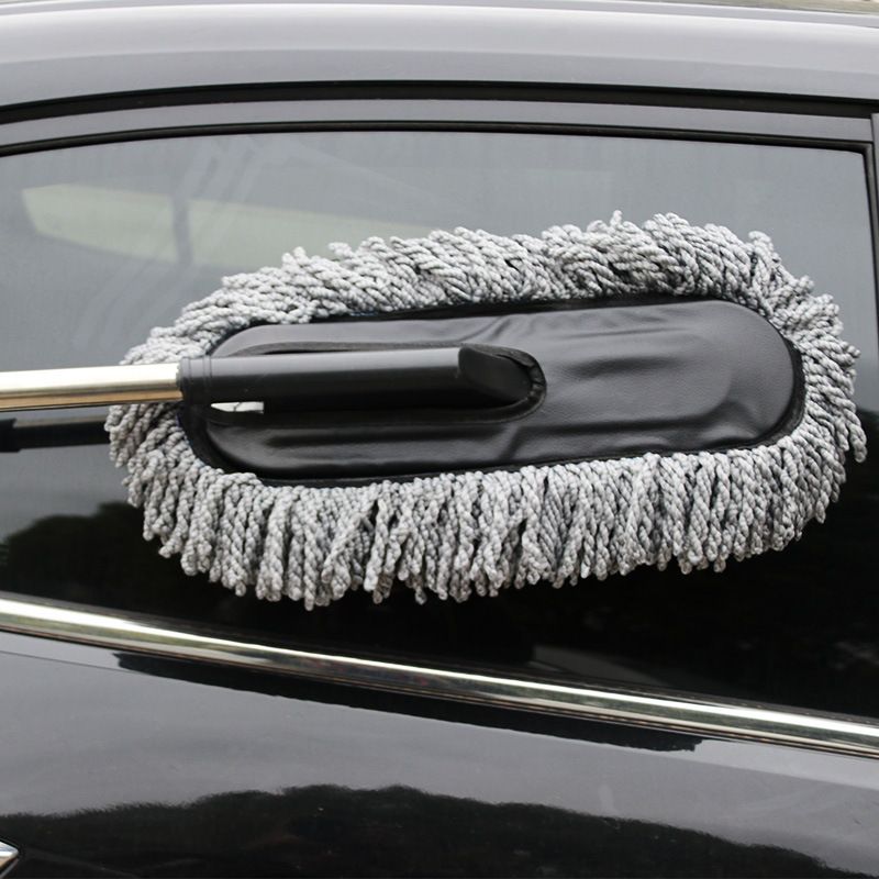 430g detachable car wax brush, folding and retractable wax brush, car duster, car wash protection wax brush, car care products, and opp bag for delivery Item Picture