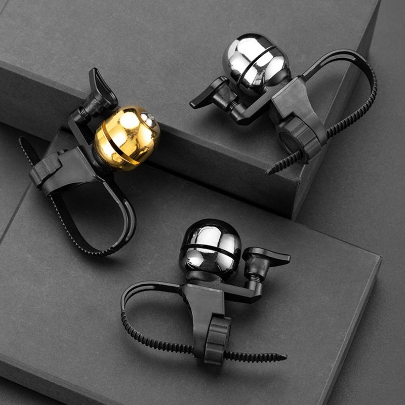 0862 Bicycle Mini Ball Copper bell Retro mini quick break brass bell mountain bike horn bike riding bell equipment
