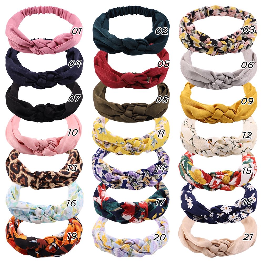 Tie a headband