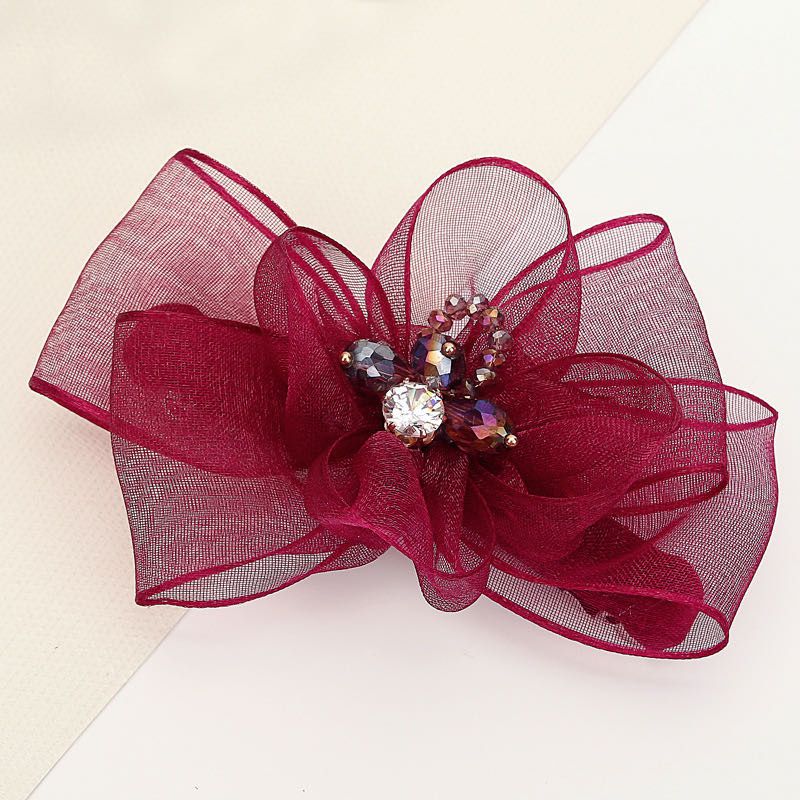 New hair accessories top clip high-grade hair clip headband corsage headwear