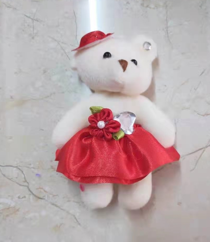 A human bear is wearing a skirt detail image 1