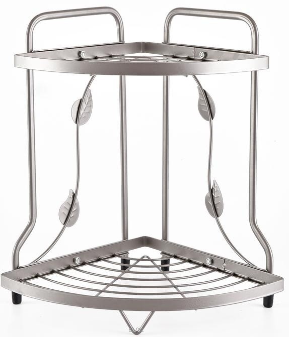 The second layer corner rack is silver detail image 2