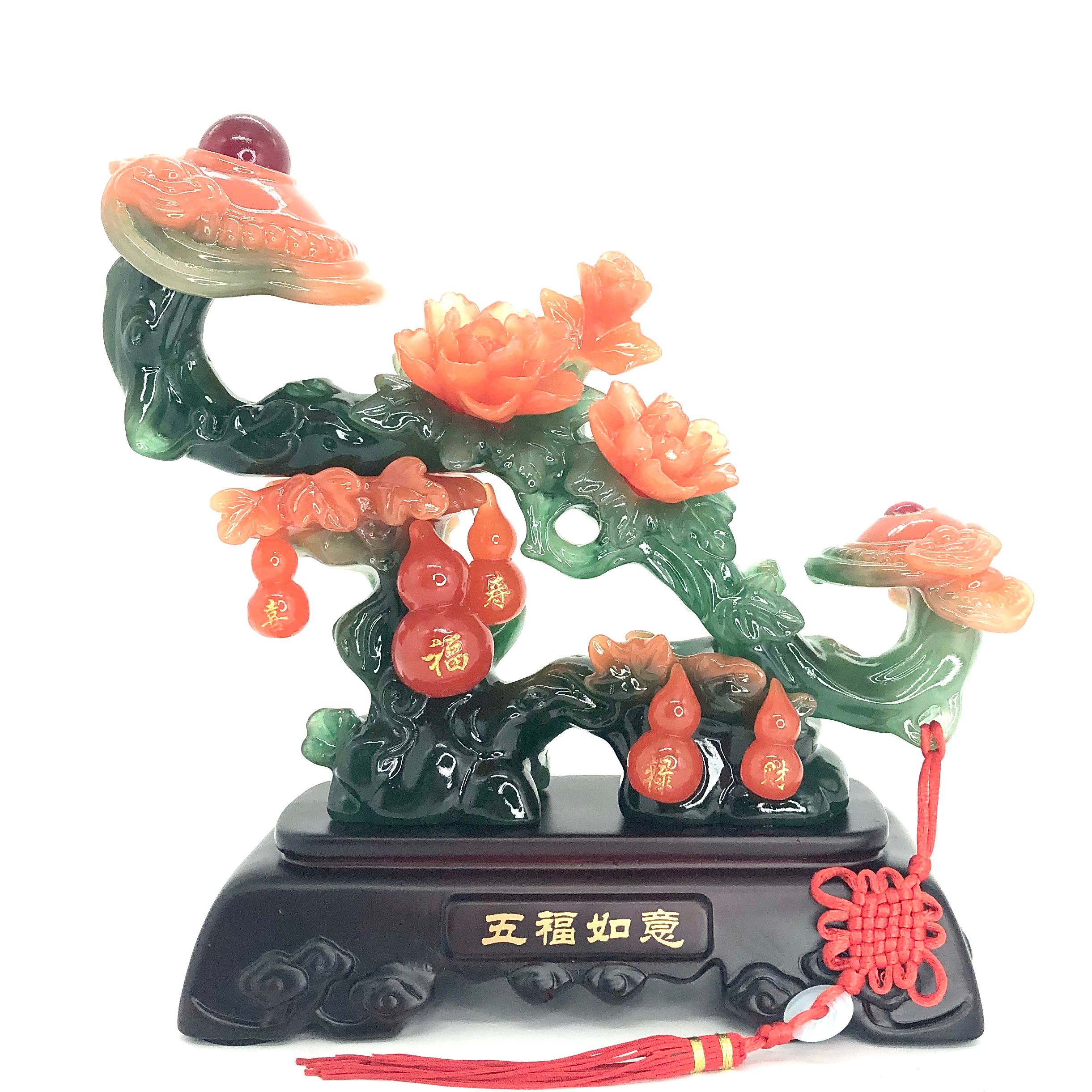 Resin handicraft ornaments, auspicious and lucky gifts