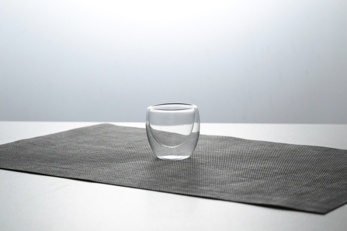 High borosilicate heat-resistant double-layer glass tea cups, heat-insulating transparent cups, Gongfu tea sets, small-capacity double-layer cups, glass cups detail image 8