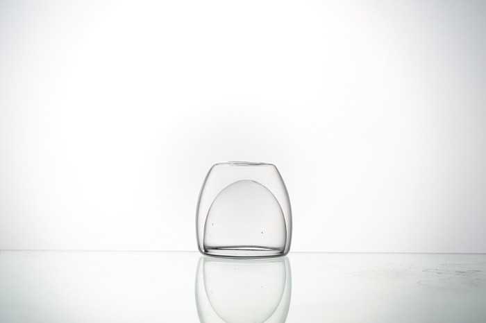 High borosilicate heat-resistant double-layer glass tea cups, heat-insulating transparent cups, Gongfu tea sets, small-capacity double-layer cups, glass cups detail image 4