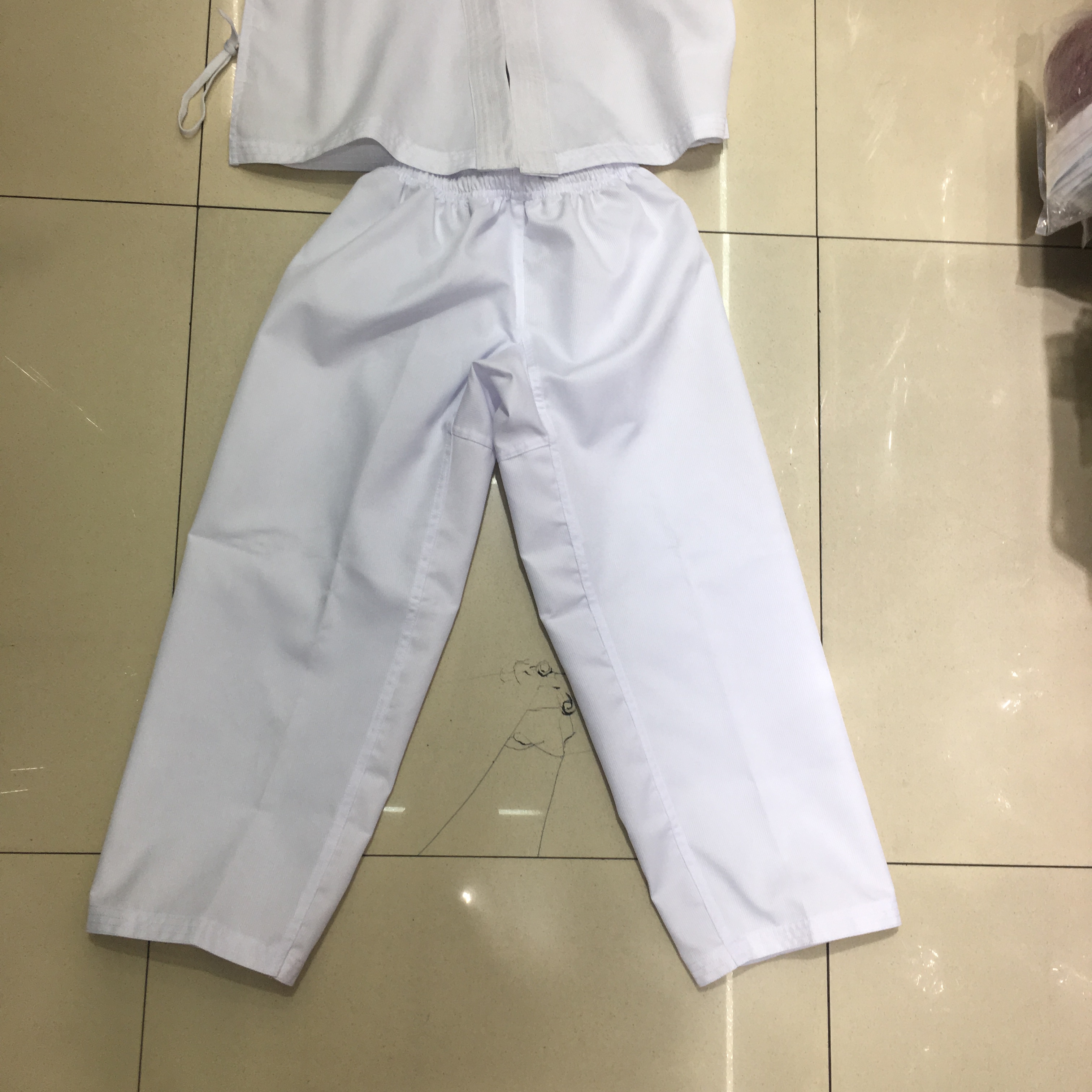 柔道服新手儿童成人柔道标准训练衣服80cm详情图2