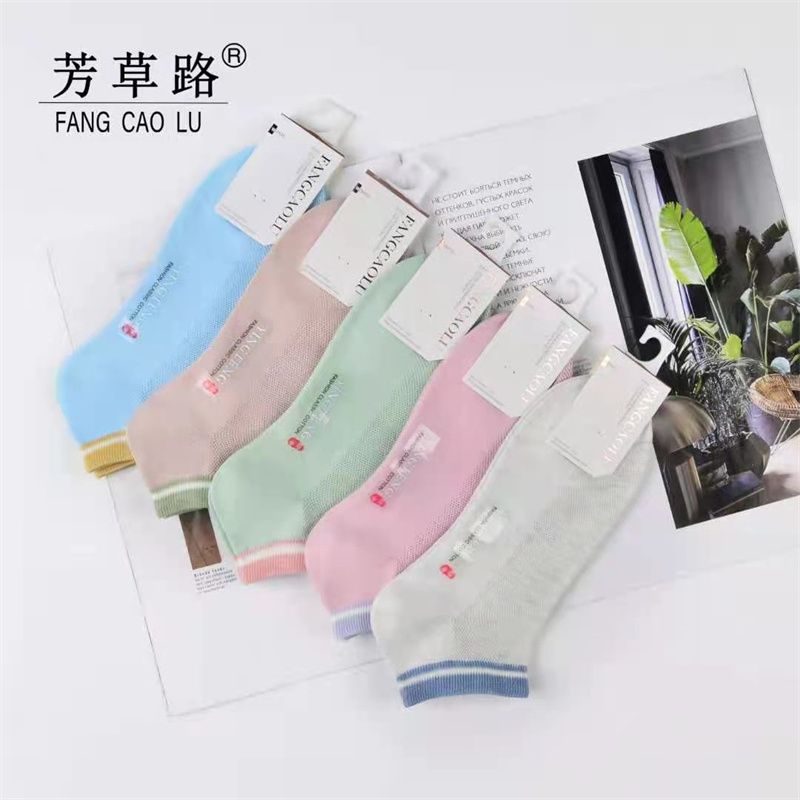 春秋款棉袜船袜韩版百搭夏季舒适透气款袜子女17