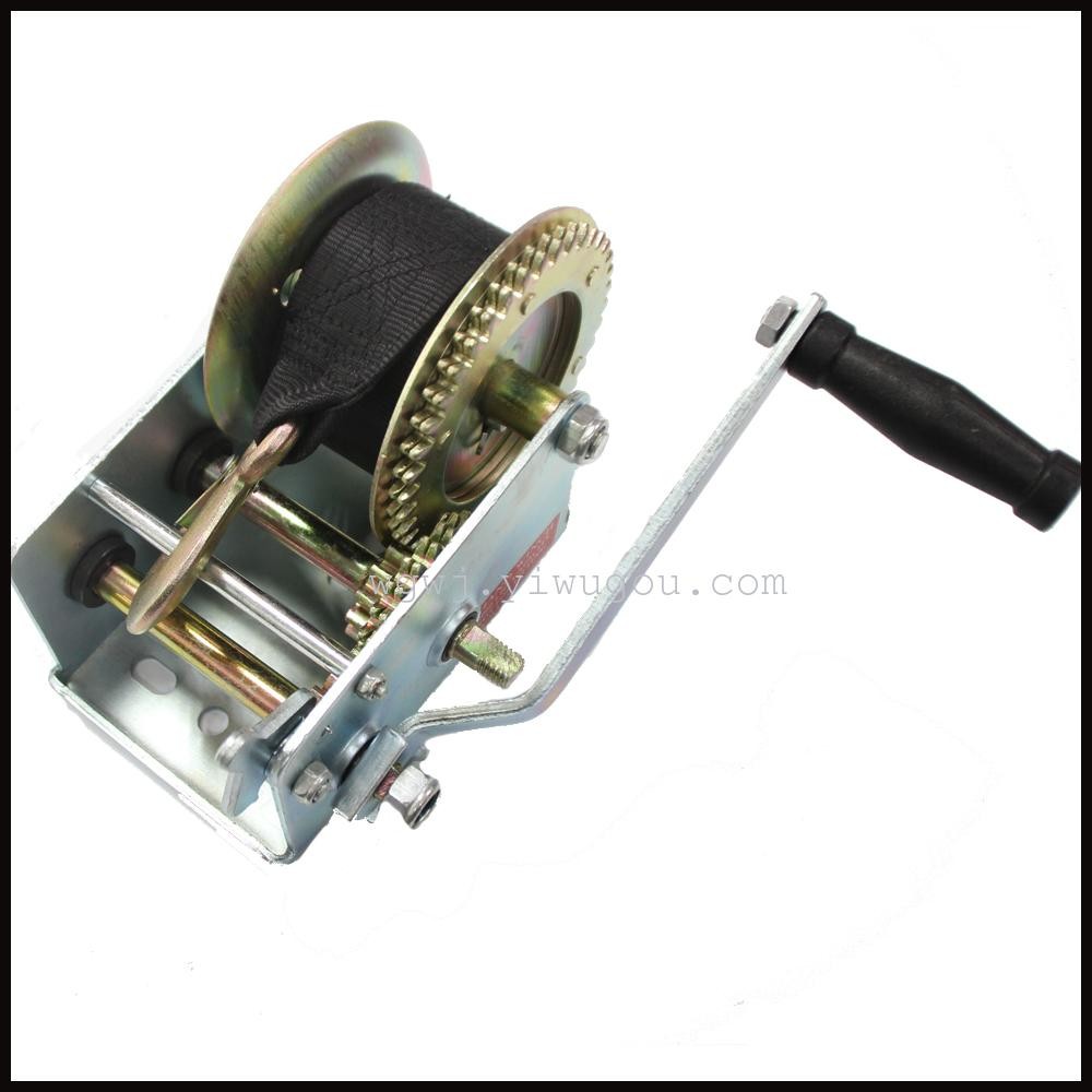 Winch/wire type/webbing type/hand-cranked winch/wire winch/webbing winch/Manual winch 1000LB detail image 3