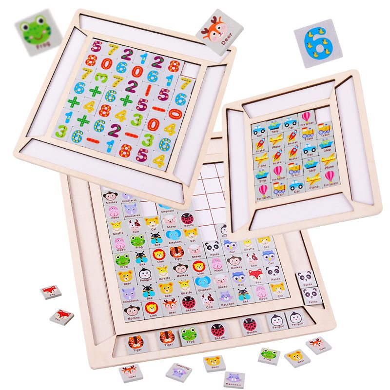 The fun traffic matching intelligence game is rich in colors and highly entertaining. It can exercise babies' color recognition and visual ability, cultivate logical thinking ability, and exercise early education enlightenment training. It is a parent-child game Item Picture