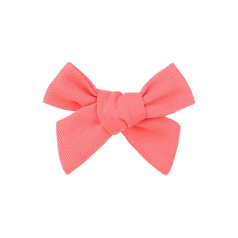 Solid color hand knot