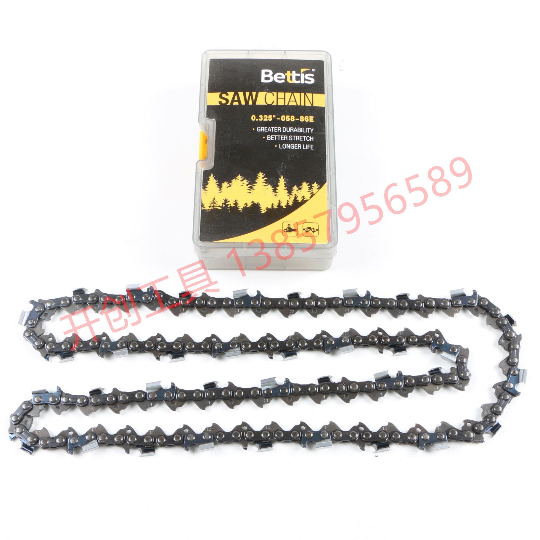 Chainsaw chain Round corner right Angle electric chain saw accessories General logging saw chain Gasoline saw chain chain model complete 325