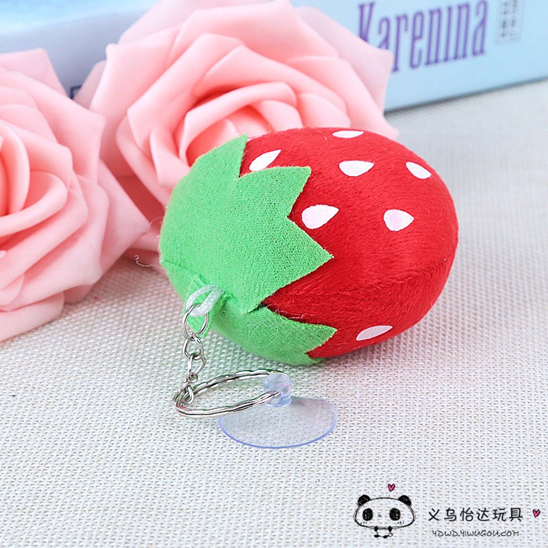 Plush toys, keychains, pendants, strawberry dolls, schoolbag decorations, small gifts, and children's clothing accessories given away during the event are cute detail image 5