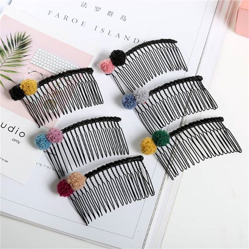 Girls Pop Korean Version Diy Plastic Word Insert Hair Clip Card Head details Picture