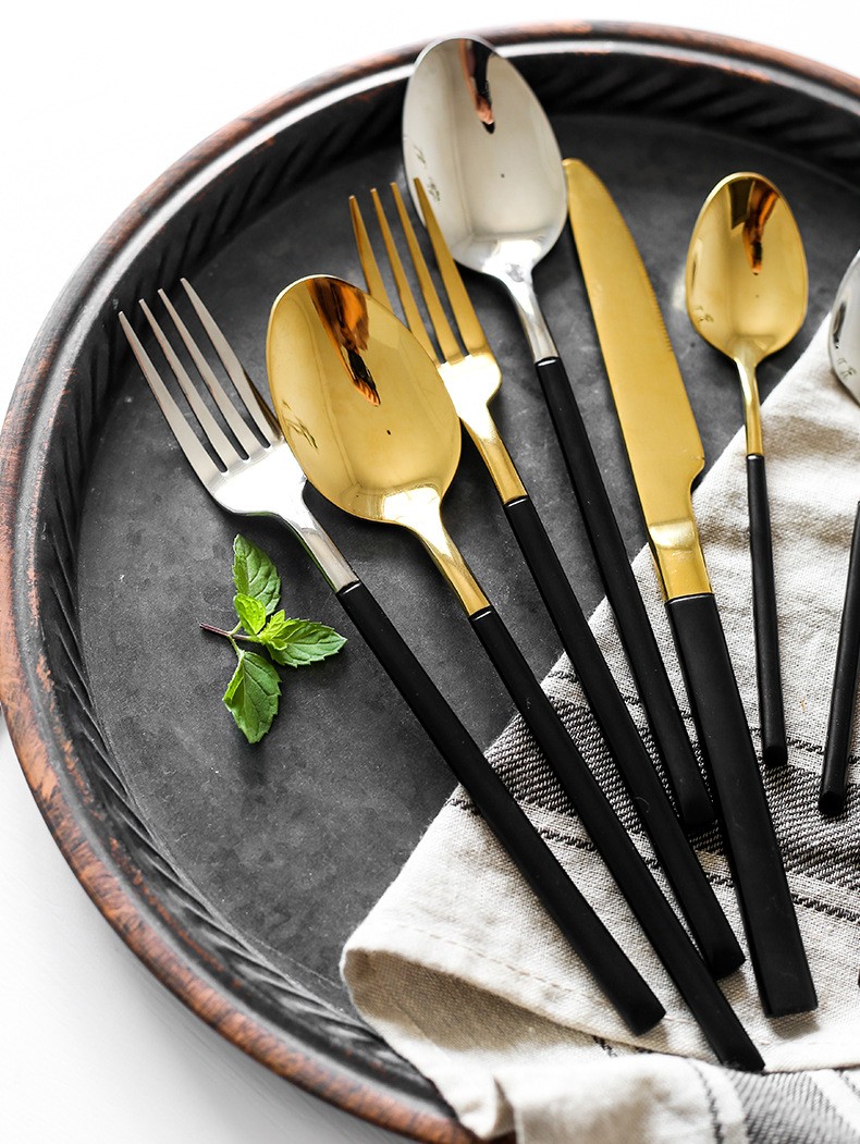 304不锈钢刀叉勺 斜尾刀叉勺详情图11