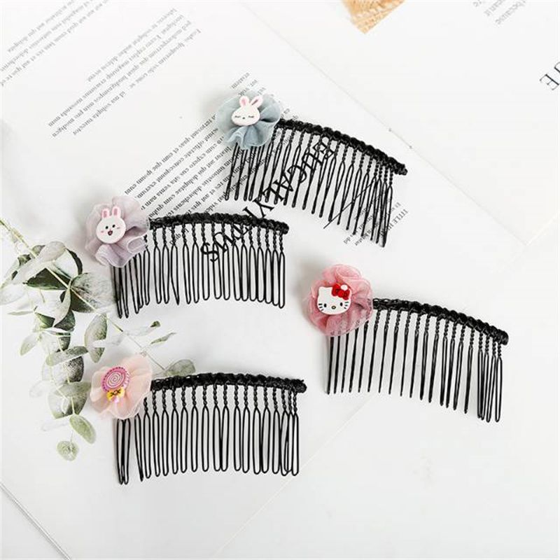 Girls Pop Korean Version Diy Plastic Word Insert Hair Clip Card Head Specification drawing