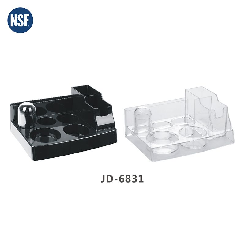 黑色/透明托盘JD-6831