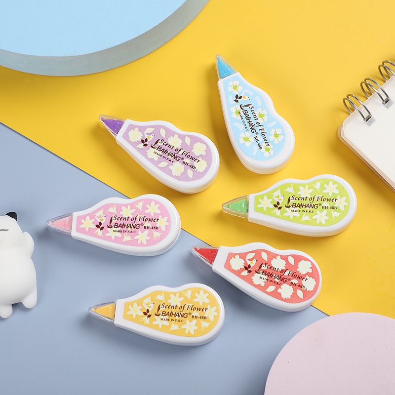 Creative Correction tape, Cute and Colorful Office Trade Pass, student office correction tape, Scribbling correction tape wholesale 34 detail image 2