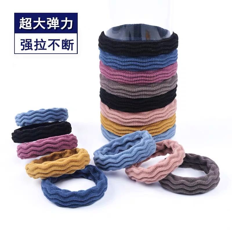 Boutique Headwear Headband Hair Band Hair Band Leather Band Elastic Rubber Band For Adult Hair Tie Hair Band