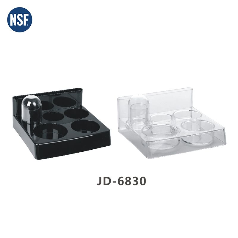 黑色/透明托盘JD-6830