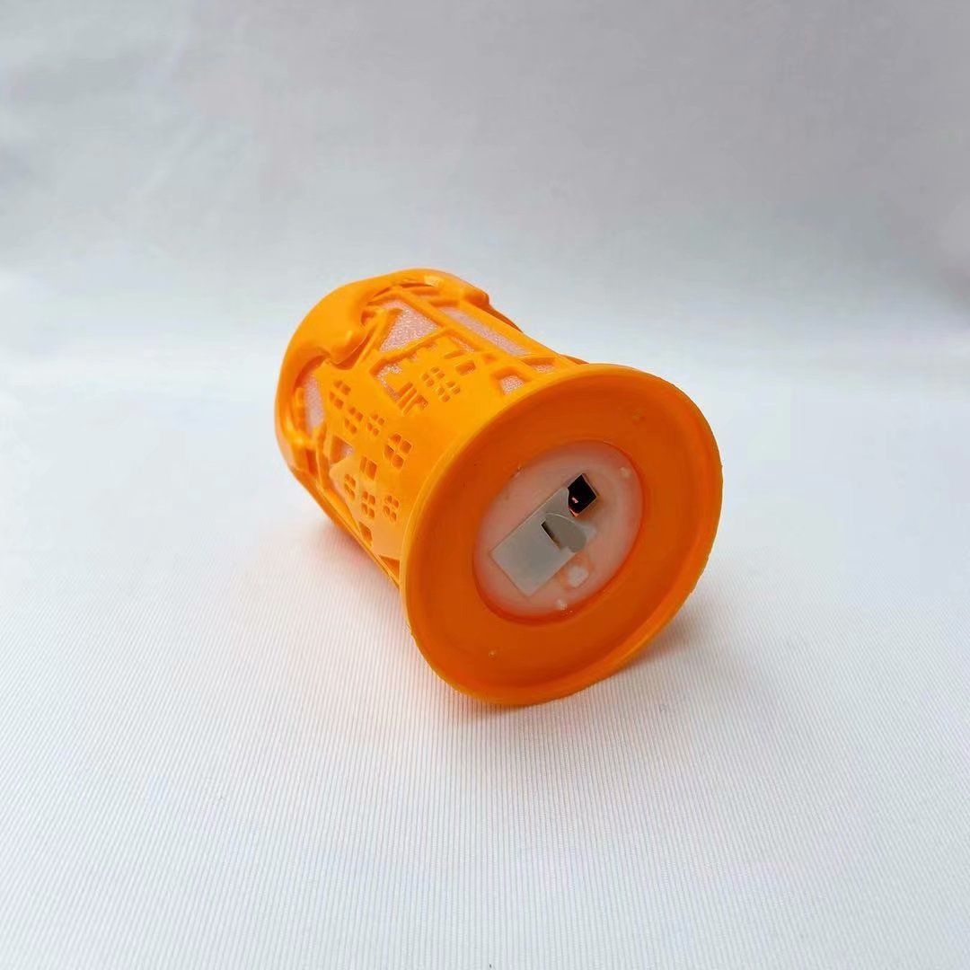 Yingzi Electronic Halloween Light, new retro pattern candle Night light, terrifying decorative props, flashing candle Item Picture