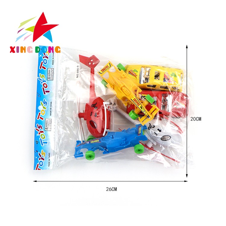 Children's toy sets: sliding toys, inertial sports cars, small cars, helicopters, and small toys detail image 3