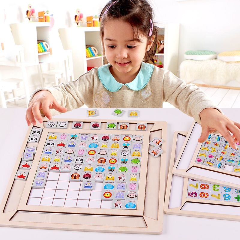 The fun animal match-up intelligence game is rich in color and highly entertaining. It can exercise babies' color recognition and visual ability, cultivate logical thinking ability, and exercise early education enlightenment training. It is a parent-child game