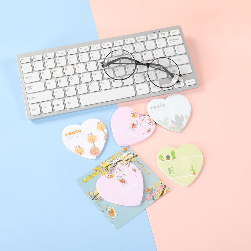 Colorful sticky notes, soul diary theme sticky notes, cartoon pattern sticky notes, stationery wholesale 1058 details Picture