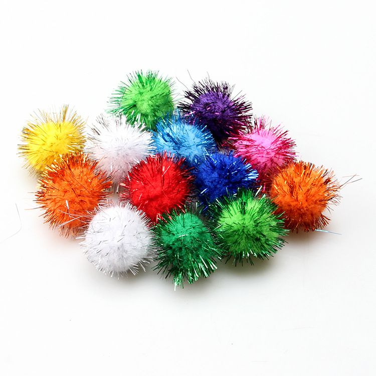 Xingsheng 3.5cm eco-friendly scallion balls, gold thread balls, polypropylene Balls, 01 Christmas accessories, packaging, price details, private chat, DIY accessories, decoration accessories, clothing accessories Application Scenario
