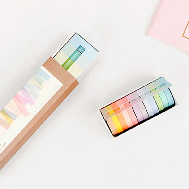 胤琪文具创意胶带多色彩虹多功能文具 和纸胶带详情图5