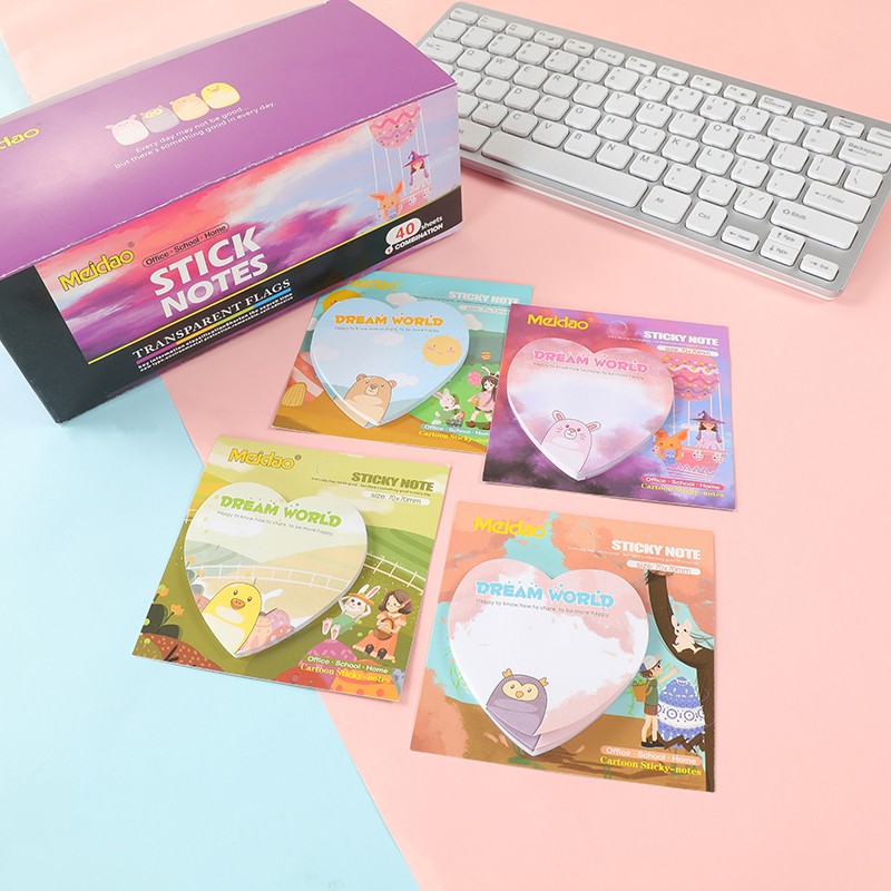Colorful sticky Notes Dream World Cartoon sticky Notes Factory Direct sales Stationery wholesale 1057 detail image 4