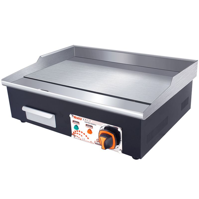 Huili electric grill, commercial hand-grabbed pancake machine, quick heating fried rice, cold noodles, street vending, grilled squid, teppanyaki equipment