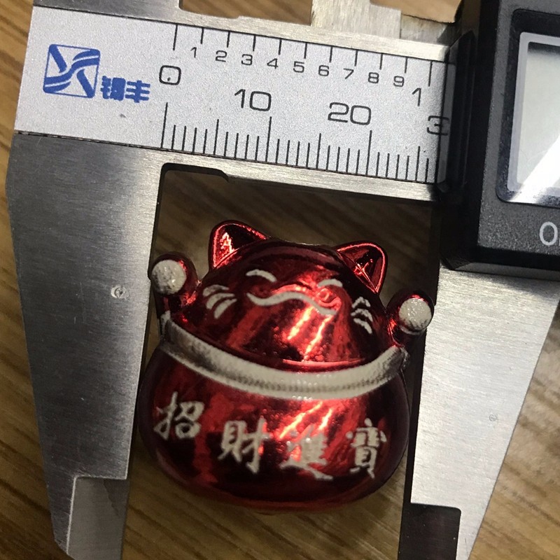 国潮猫咪中空挂件配件亚克力材质详情4