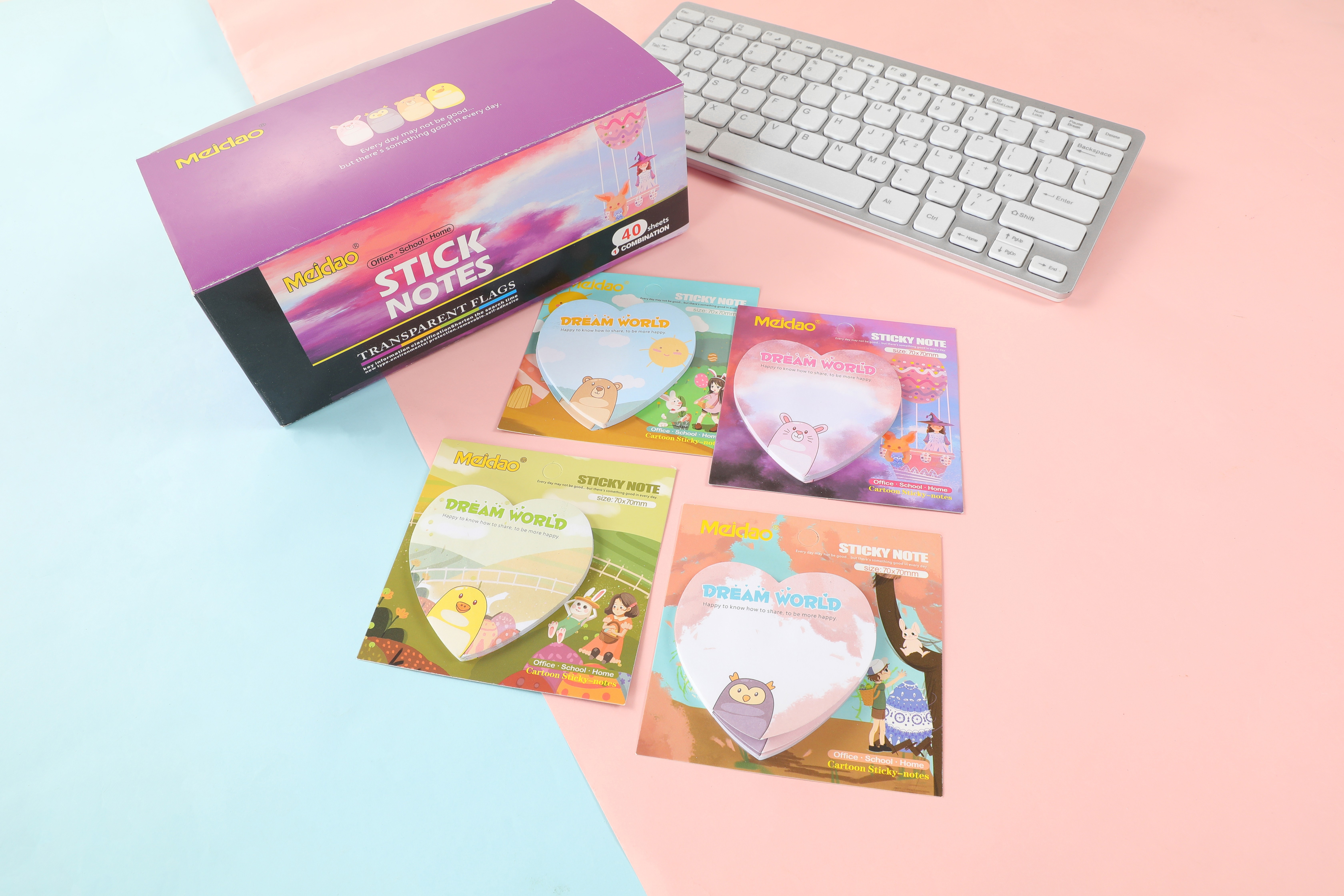 Colorful sticky Notes Dream World Cartoon sticky Notes Factory Direct sales Stationery wholesale 1057 detail image 13