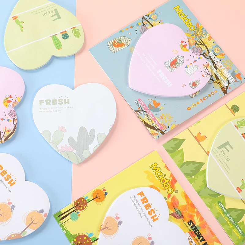 Colorful sticky notes, soul diary theme sticky notes, cartoon pattern sticky notes, stationery wholesale 1058 detail image 9