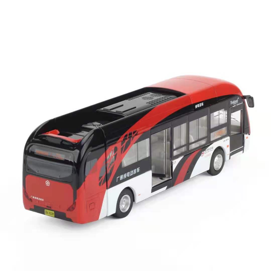 Alloy toy bus detail image 2