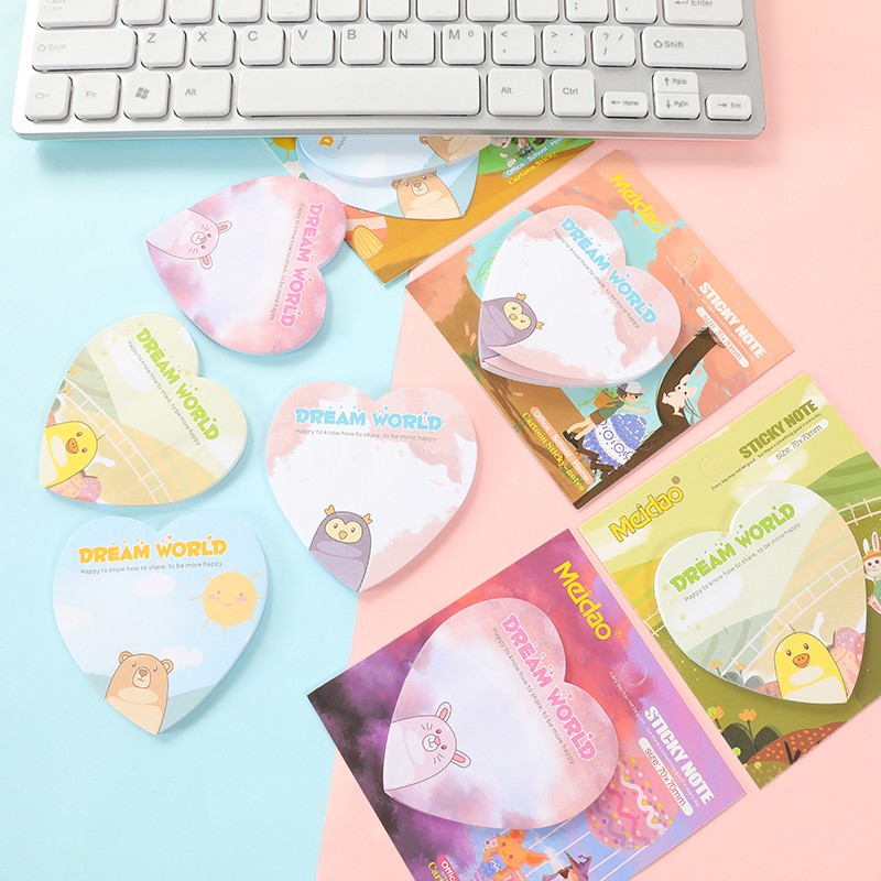 Colorful sticky Notes Dream World Cartoon sticky Notes Factory Direct sales Stationery wholesale 1057 detail image 5