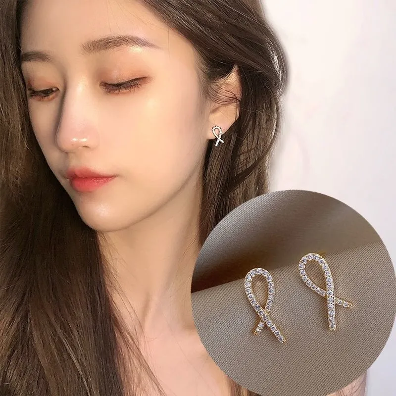 梦系列耳环饰品流行趋势欧美爆款韩日经典款时尚珍珠耳环烧焊锆石耳饰简约耳环女气质百搭耳饰品学生款赠品细节图