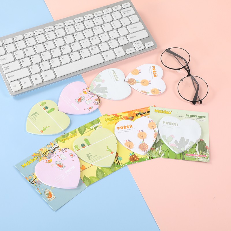 Colorful sticky notes, soul diary theme sticky notes, cartoon pattern sticky notes, stationery wholesale 1058 detail image 10