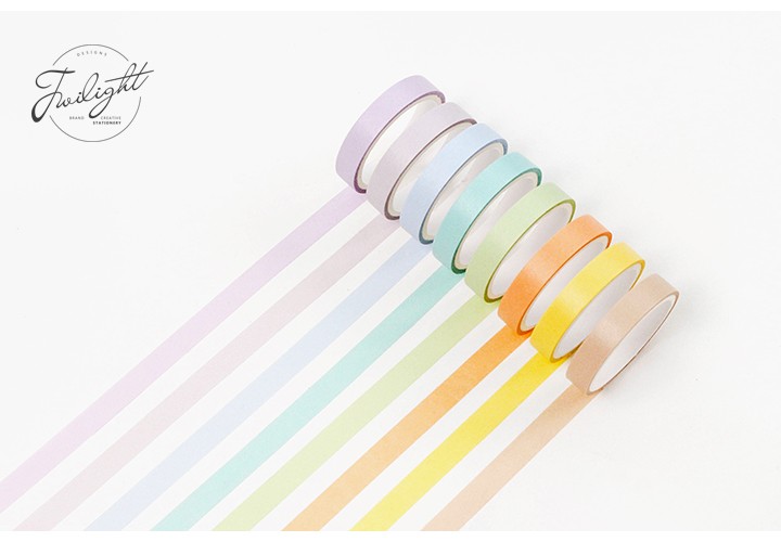 胤琪文具创意胶带多色彩虹多功能文具 和纸胶带详情11