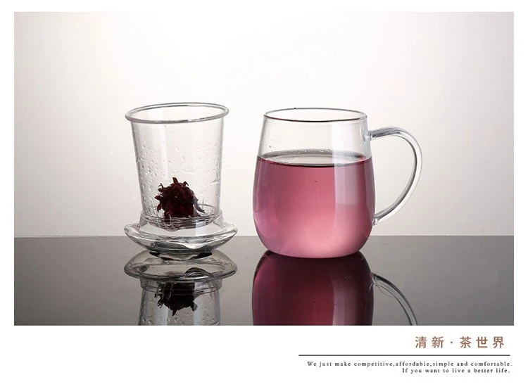 Boluya handcrafts high borosilicate heat-resistant glass cups, mushroom cups, tea cups and office cups detail image 11