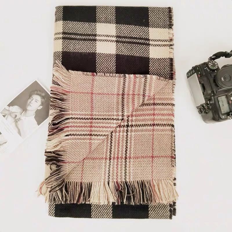 Ladies' Autumn And Winter Coats Match Lady Casual Lady Retro Trendy Explosive Scarf 238