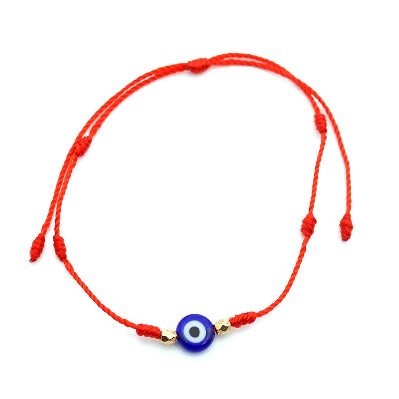 Cross-border foreign trade source: Devil's Eye, Turkish blue eye jewelry, European and American simple woven bracelet Item Picture