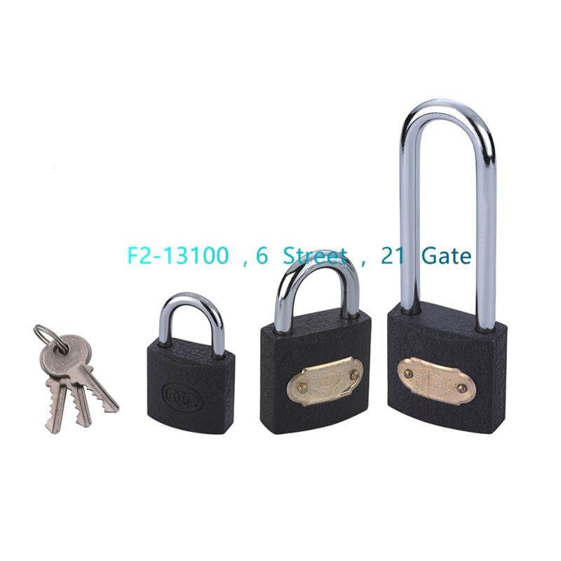 Three-ring lock 38MM iron PADLOCK TRI-CIRCLE PADLOCK C364 detail image 2