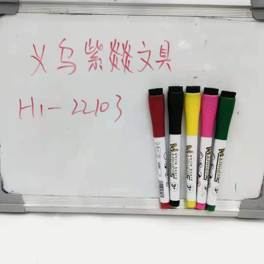 Erasable and adhesive whiteboard pen, magnetic colored whiteboard pen, sponge tip pen case whiteboard pen Application Scenario