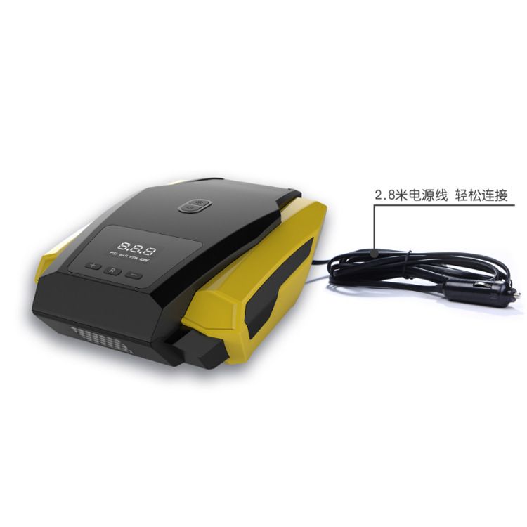 Portable air pump 22-cylinder high-power tire air pump, 12V car digital display air pump, car air pump upgrade 22-cylinder "Pointer Model" Specification image