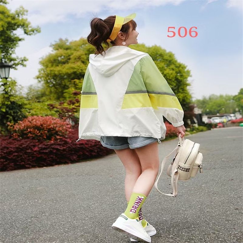 Summer Ice Silk Sun Protection Clothes Ultra-Thin Summer New Breathable Anti-Suntan Clothing Summer Coat 42