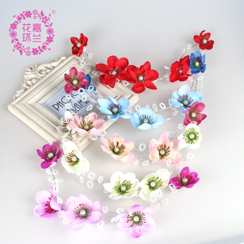 Jialan Accessories Yiwu Factory directly sells Japanese and Korean bride headwear, wedding photography, travel photography headwear, earrings, hairpins, studio crown sets detail image 15