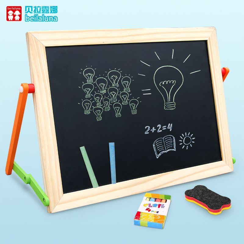 The wooden toy children's learning drawing board is rich in color and highly interesting. It can exercise babies' color recognition and visual ability, cultivate logical thinking ability, and exercise early education enlightenment training. It is a parent-child game Specification image